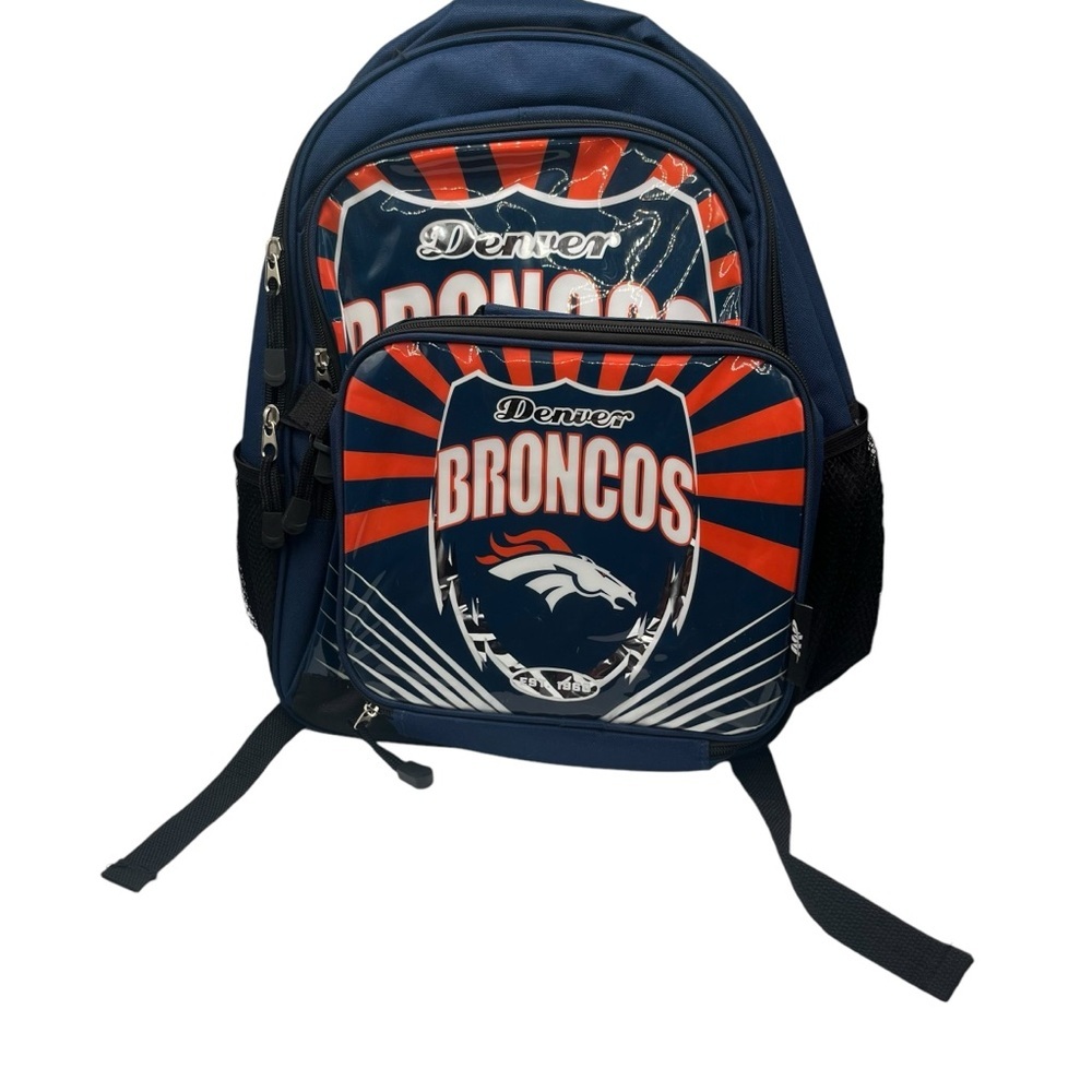 Broncos Backpack and lunch box combo